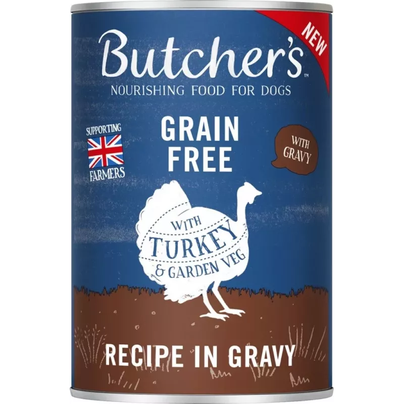 BUTCHER'S Oryginalny Mega pack mix with vegetables in gravy- mokra karma dla psa - 6 x 400g