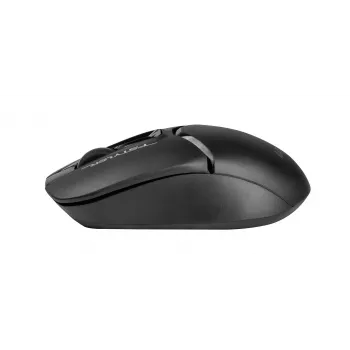 Bezprzewodowa mysz optyczna A4Tech FM12S Czarny — 1200 DPI, nano odbiornik RF, 3 przyciski, bateria AA