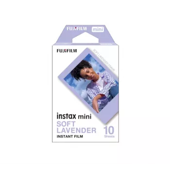 Film błyskawiczny Fujifilm Instax MINI Soft Lavender 5.4×8.6 cm, 10 arkuszy