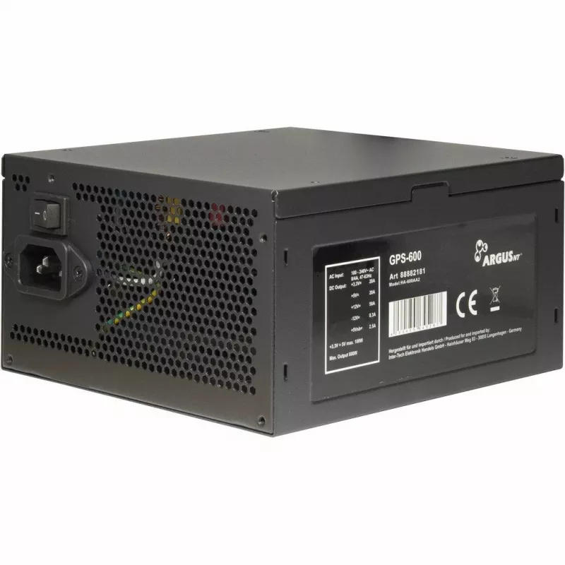 Zasilacz Inter-Tech Argus GPS-600 600W 80+ Gold