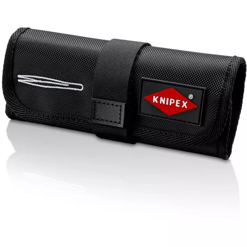 Pęseta Knipex 92 00 02 ze stali nierdzewnej, spiczasta, zakrzywiona, prosta