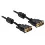 Kabel DVI DeLOCK 83189 1 m DVI-D Czarny
