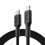 Kabel Lightning na USB‑C zielony Cell KABGC07, 1 m, czarny, Lightning (męski) na USB‑C (męski), 480 Mbps