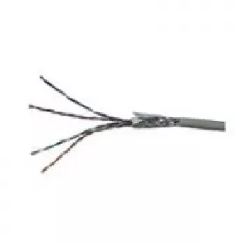 Wentronic Goobay CAT 5e Kabel sieciowy, SF/UTP, szary, 100 m - CCA mieszanka miedzi, AWG 24/1 (stały), PVC (68709)
