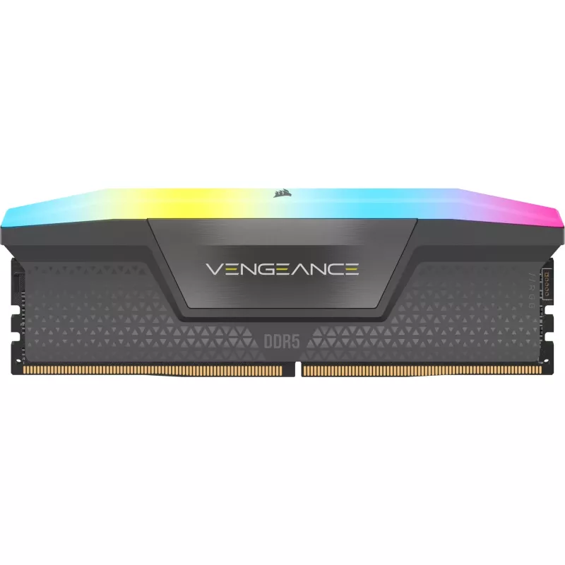 DIMM 64 GB DDR5-6000 (4x 16 GB) Quad-Kit, pamięć czarna, CMH64GX5M4B6000C36, Vengeance RGB, INTEL XMP