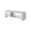 Cama stojak TV WEST 42/130/42 biały/biały połysk