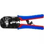 Knipex 97 51 13 zaciskarka do kabli narzędzie zaciskowe Czarny, Niebieski, Czerwony