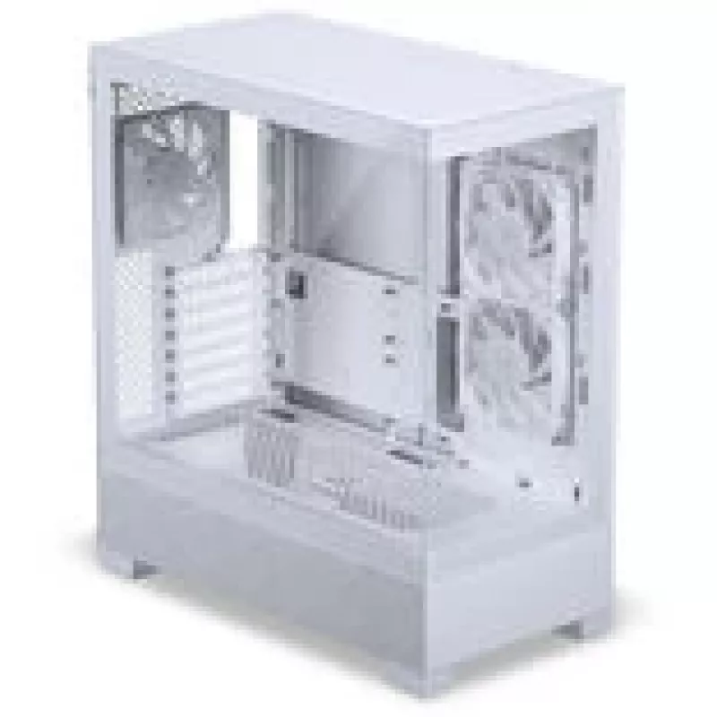 PHANTEKS XT View Matrix Obudowa PC, Midi-Tower, E-ATX, Szkło Hartowane, Matrix LED - Biała (PH-XT523VM1_DWT01)