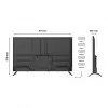Monitor JAPANNEXT JN-IPS500UHD60F 127 cm (50 cali) 16:9 IPS UHD, Klasa efektywności energetycznej E