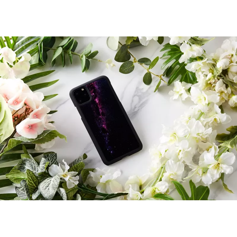 Etui na smartfona iKins do iPhone 11 Pro Max — milky way Czarny