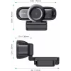 Kamera internetowa AUKEY PC-LM3 2 MP 1920 x 1080 pikseli USB 2.0 Czarna