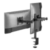 Uchwyt ścienny do monitora SBOX LCD-352/2-2 dla ekranów 13–32 cali, podwójne ramię, obciążenie 2×8 kg, VESA 100×100