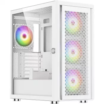 Obudowa PC Silentware Air 100 biały — mid-tower kompatybilna z ATX, białe wykończenie