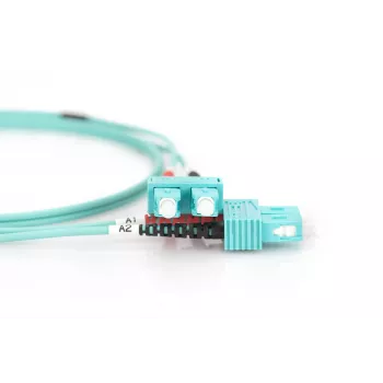 Kabel światłowodowy krosowy Digitus OM3 SC/SC 5m