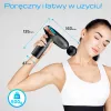 Pistolet do masażu Extralink MSG-02-LITE 3200 RPM 6 końcówek