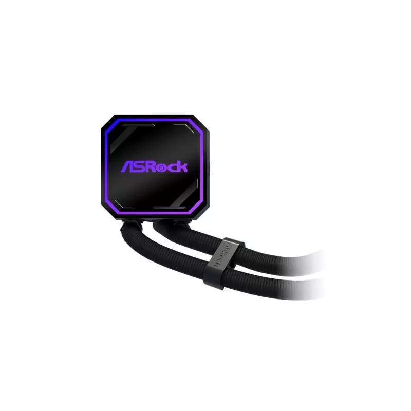 Chłodzenie CPU ASROCK Pro 360 ARGB Czarny — model ASROCK 90-APRA36-BAAGA6, chłodzenie cieczą AIO 360 mm, podświetlenie ARGB