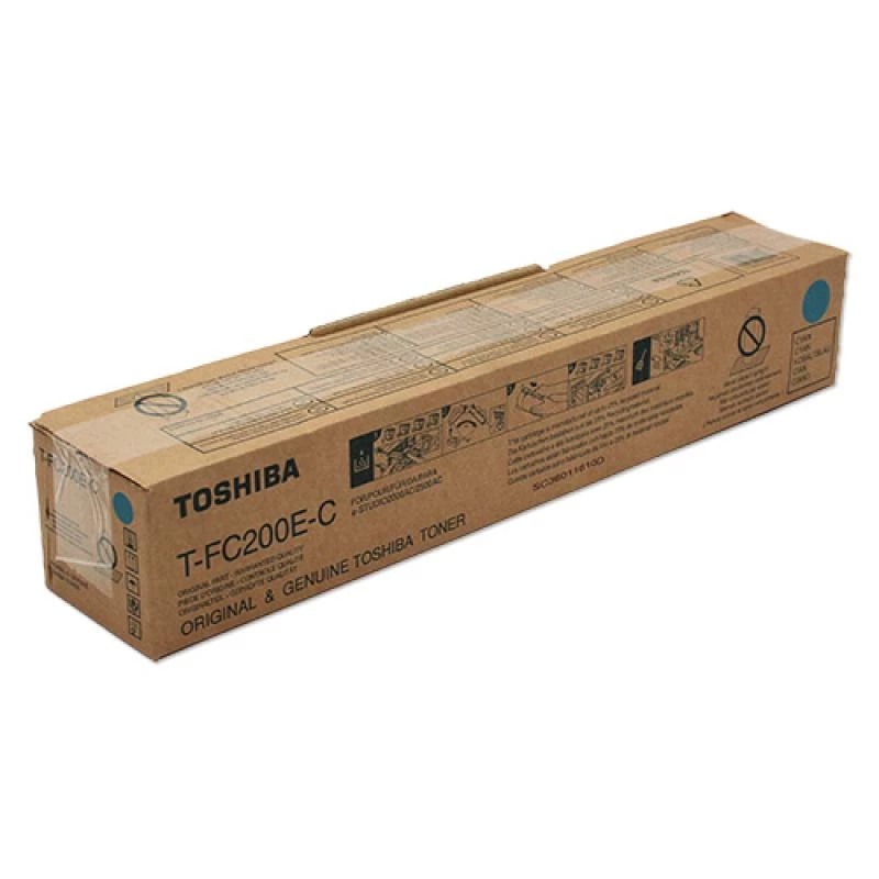 Toshiba 6AJ00000259/T-FC200EC Zestaw tonerowy cyjan. 33,6 tys. stron do Toshiba