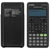 Kalkulator naukowy CASIO FX-82ES PLUS-2 Pocket — 252 funkcje, wyświetlacz matrycowy 12-cyfrowy, zasilany bateriami (AAA), czarny