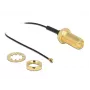 Kabel antenowy DeLOCK RP-SMA jack bulkhead na wtyk I-PEX MHF 4 0,81 35 cm