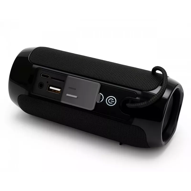 Przenośny głośnik Bluetooth stereo SQUEAK SQ1008 — 14W RMS, Bluetooth 5.3, 1200 mAh, IPX4, FM, LED, AUX, USB