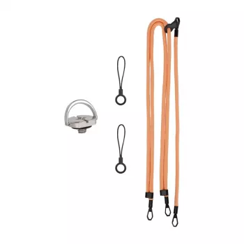Sunnylife GS022 wielofunkcyjny pasek na szyję do Pocket 3 (pomarańczowy)