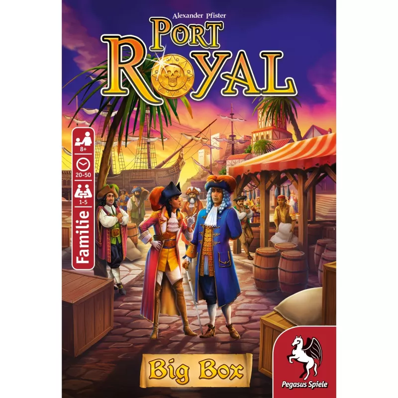 Pegasus Spiele Port Royal Big Box gra planszowa