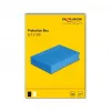 Pudełko ochronne DeLOCK 18373 na dysk HDD 3,5 cala niebieskie