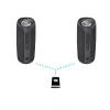 Głośnik przenośny MANTA SPK130GO BT — Bluetooth 5.0, TWS, FM, 10W RMS, akumulatorowy (czarny, 8×8×19 cm)