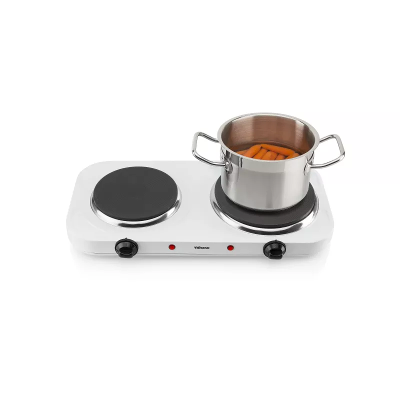 Tristar Podwójna Płyta Grzewcza KP-6245, 2500W, 15,5/18,5 cm