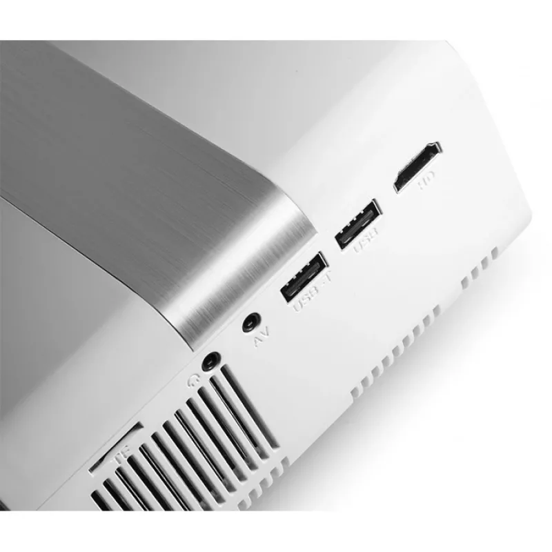 Technaxx TX-127 Standard Throw Projector 2000 ANSI Lumens LCD 1080p (1920x1080) Silver White