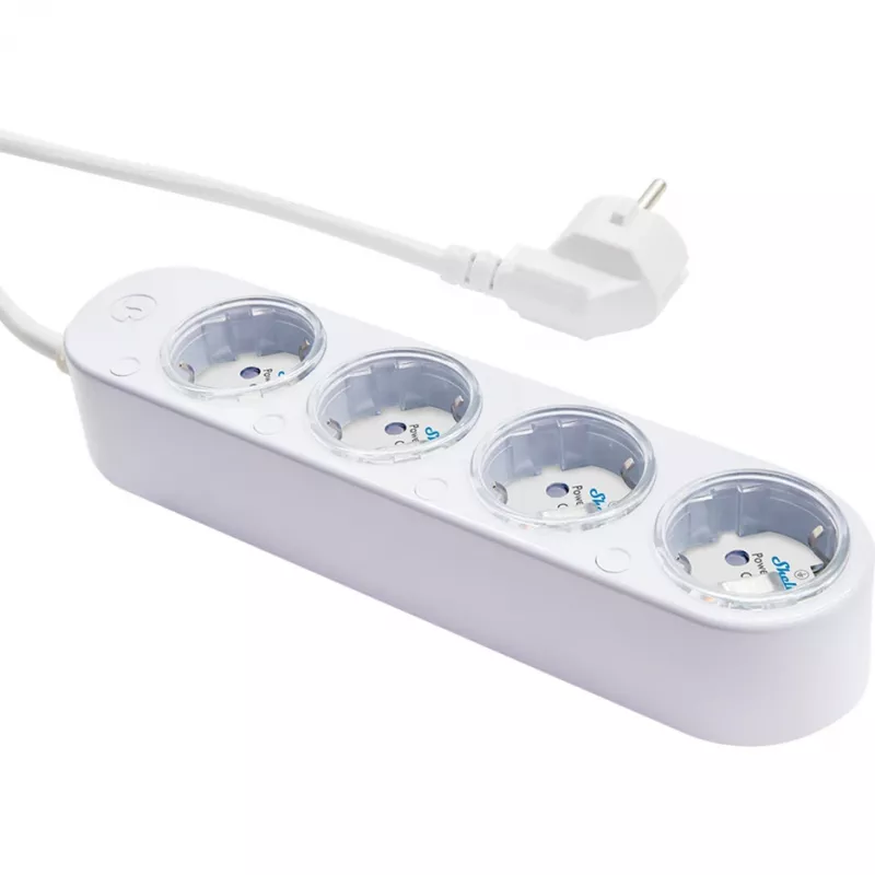 Listwa zasilająca Smart 12A Shelly Power Strip 4 Gen4 Zigbee/Matter