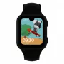 Smartwatch Garett Kids Vibe Ai 4G czarny — smartwatch dziecięcy z 4G, śledzeniem GPS i wodoszczelnością