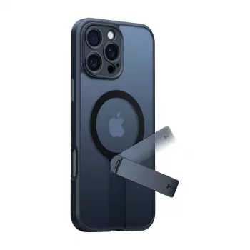 Torras Pstand Spin etui do iPhone 16 ProMax (Czarny)