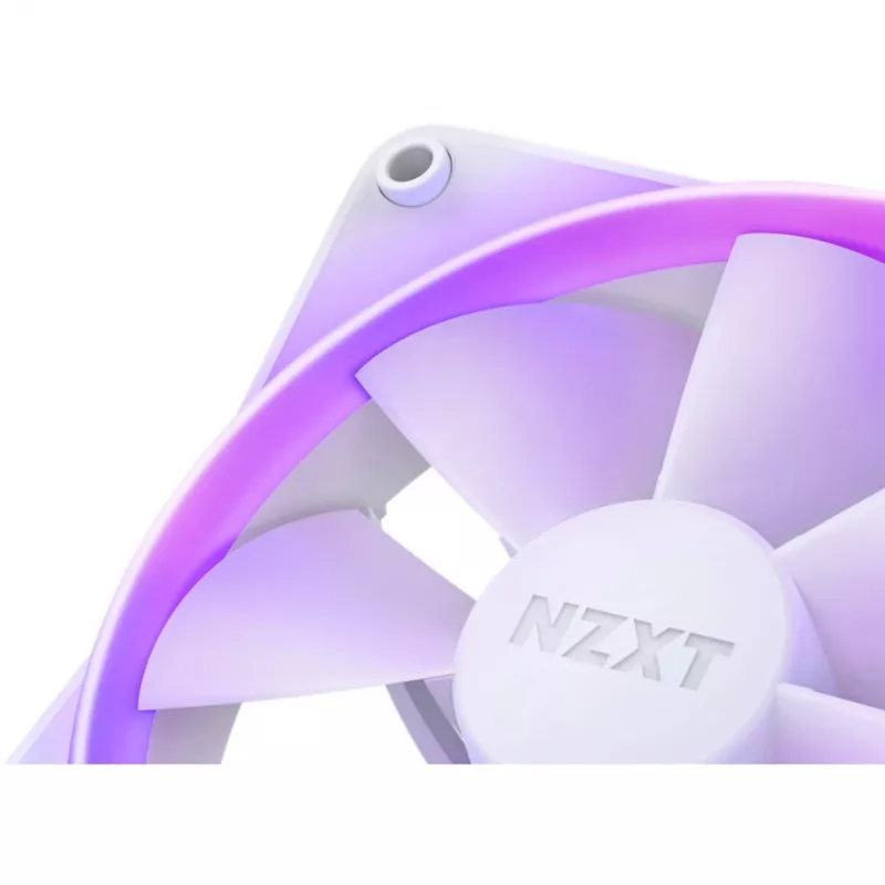 NZXT F140 RGB 140mm Twin Pack Biały