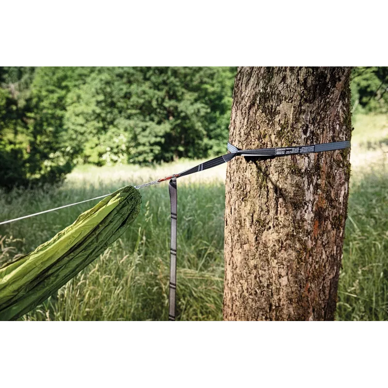 Akcesorium do hamaka Cocoon HTSW Pasek Czarny Poliester 90 kg