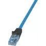 Logilink CPP002 Ethernet Patch kabel Czarny