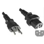 Microconnect PE160518 kabel zasilający Czarny 1,8 m wtyczka C15