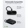 Przenośny Power Bank Goobay 10 000 mAh ze zintegrowanym kablem USB-C – 20 W, kompaktowy, podróżny (76251)