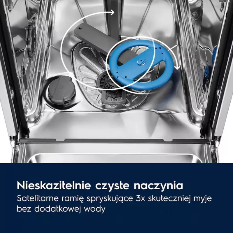 Zmywarka do zabudowy ELECTROLUX EEC87400W, 13 kompletów, 44 dB