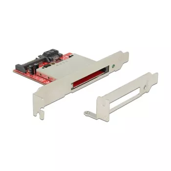 Czytnik kart DeLOCK 91495 SATA wewnętrzny czarny czerwony srebrny