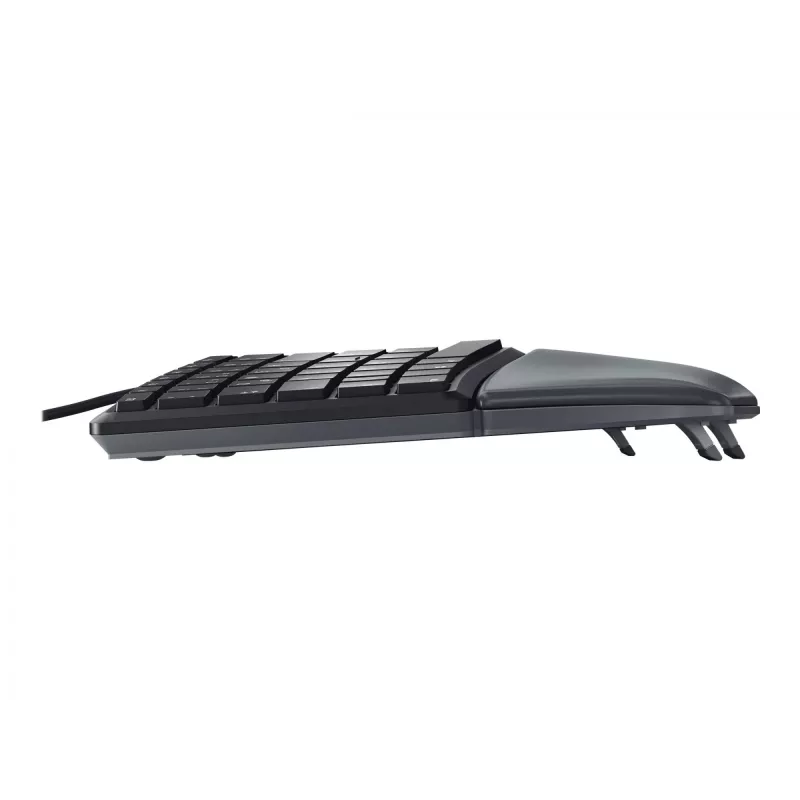 CHERRY KC 4500 ERGO klawiatura Uniwersalna USB QWERTY Nordycka Czarna