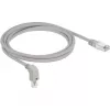 Kabel sieciowy DeLOCK 85875 2m Cat6a S/FTP Szary