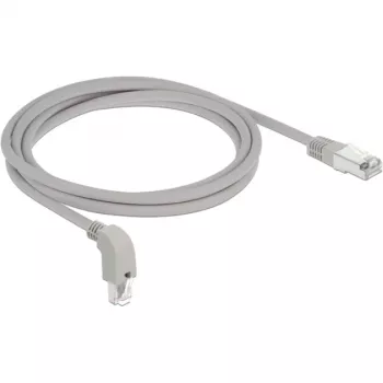 Kabel sieciowy DeLOCK 85875 2m Cat6a S/FTP Szary