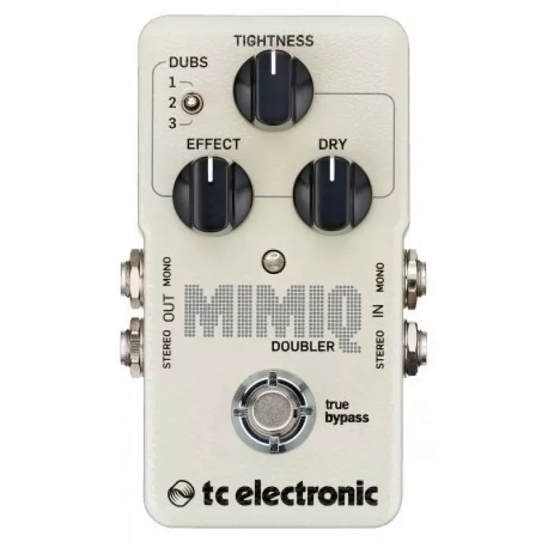 Guitar Effect Pedal TC Electronic Mimiq Doubler — Kompaktowy Doubler True Bypass