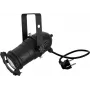 LED PAR Light EUROLITE PAR-20 3CT 16W RGB, kompaktowa lampa sceniczna/imprezowa z 3-kolorowymi diodami RGB