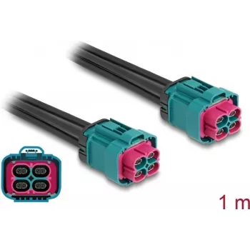 Kabel DeLOCK HDMTD Z quad jack na HDMTD Z quad jack 1 m klasa ochrony IP67