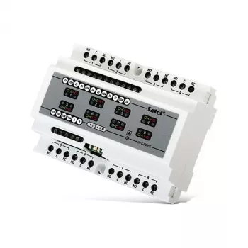 Jednostka kontroli dostępu SATEL INT-IORS Biały — 8-kanałowa, 230 V AC, 12 W, kompaktowa