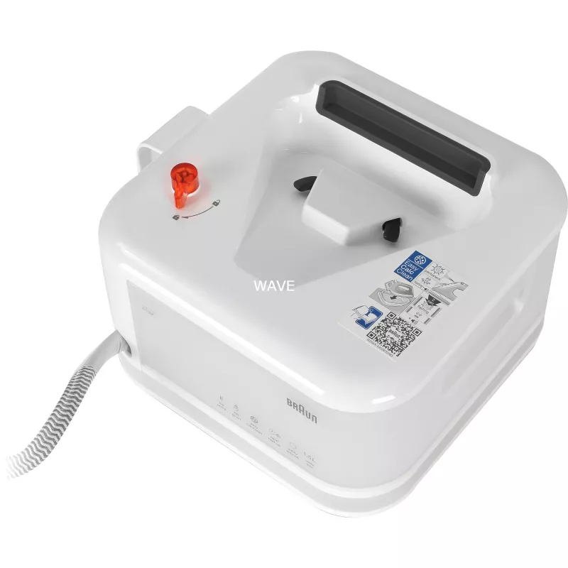 Braun CareStyle Compact Pro IS2561WH 2400 W 1,5 l stopa EloxalPlus Pomarańczowy, Biały