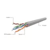 Kabel LAN Gembird CAT5e UTP (CCA), solidny, 100m, szary