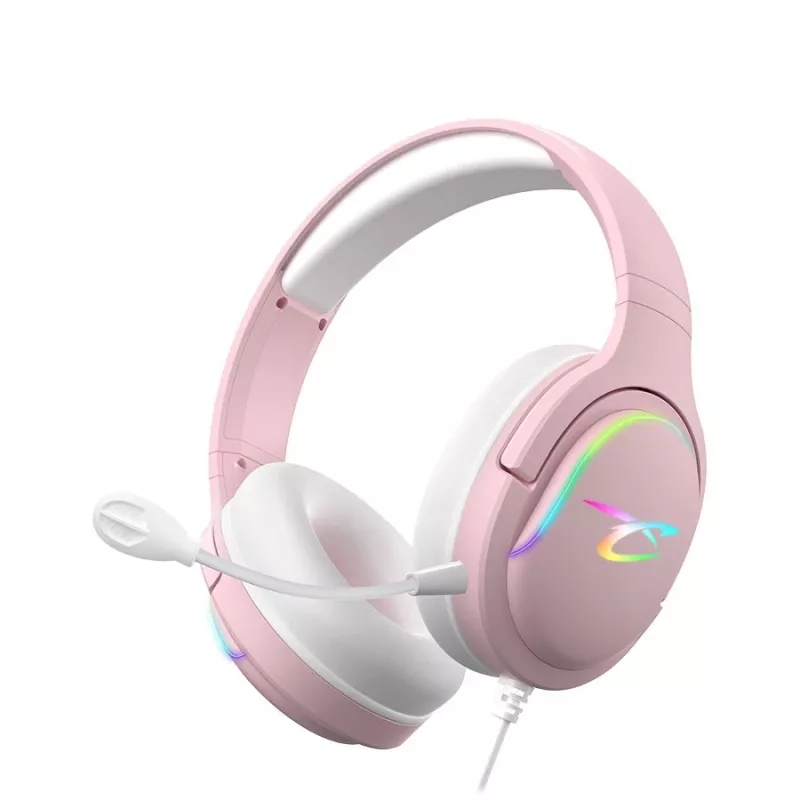 Zestaw słuchawkowy Subsonic Spectra LED Gaming Headset Sweety Pink
